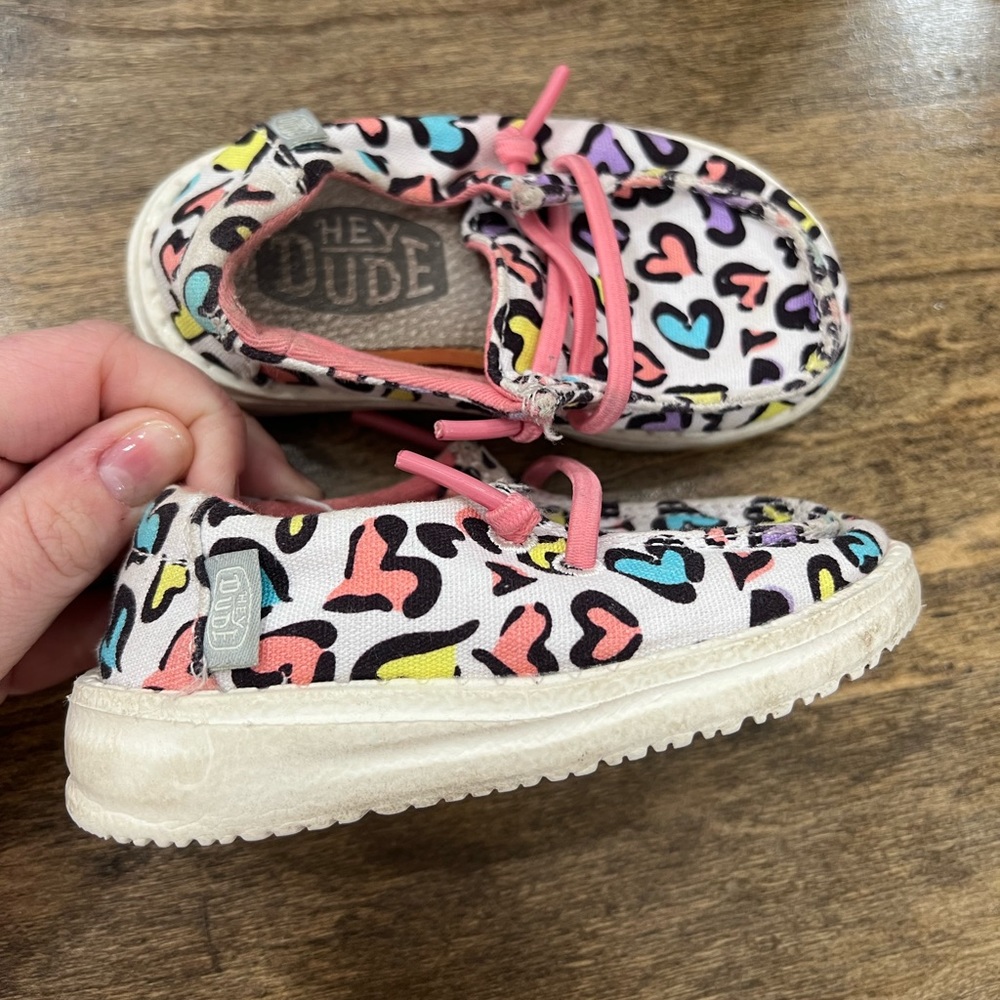 Lightly worn hey dudes